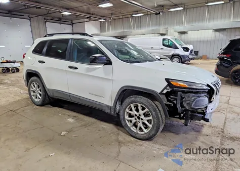 2016 Jeep Cherokee Sport из США, поврежденный, VIN 1C4PJLAB1GW216427